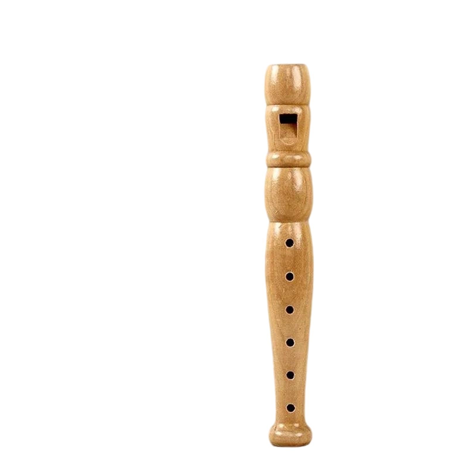 Flauto Dolce Flauto In Legno Classe Per Principianti Insegnamento Scala C Otto Fori Sei Verticale(Wooden 6-hole flute)