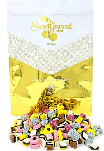 Sweetgourmet English Mini Licorice Allsorts | Gustaf's Candy | 5 Pounds #TOP12