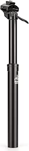 Dropper Post 27.2/30.9/31.6mm x 400mm Length 125mm Travel Lightweight Aluminum Alloy Seat Post for Mountain, Road, Bike, BMX, eBike