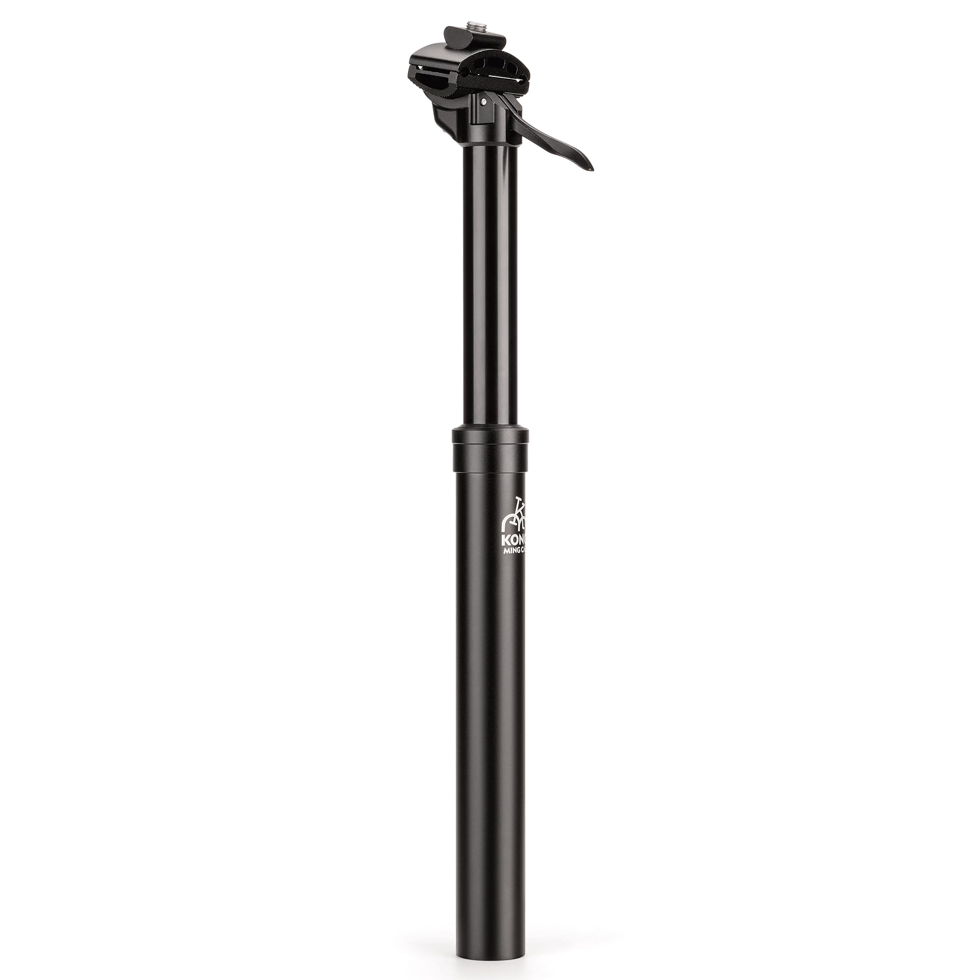 Photo 1 of KONG MING CAR Dropper Seat Post - 31.6mm x 400mm, Black