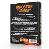 IMPOSTOR – gra słowna imprezowa – edycja klasyczna | Imposter gra karciana | czy potrafisz zdemaskować duchowca? | gra towarzyska dla rodziny, przyjaciół i dorosłych | prezenty