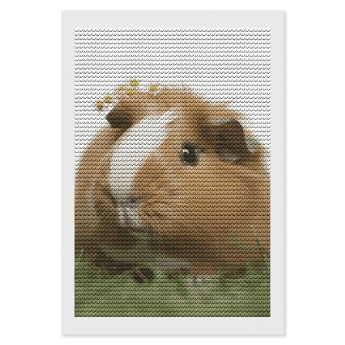 Kit broderie diamant débutant anti stress motif animal rigolo à faire soi-même