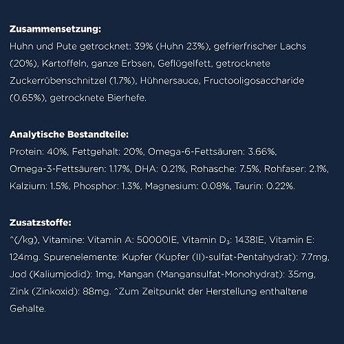 Eukanuba Junior Katzenfutter trocken getreidefrei - Premium Trockenfutter mit viel Lachs für Kitten, 2 kg