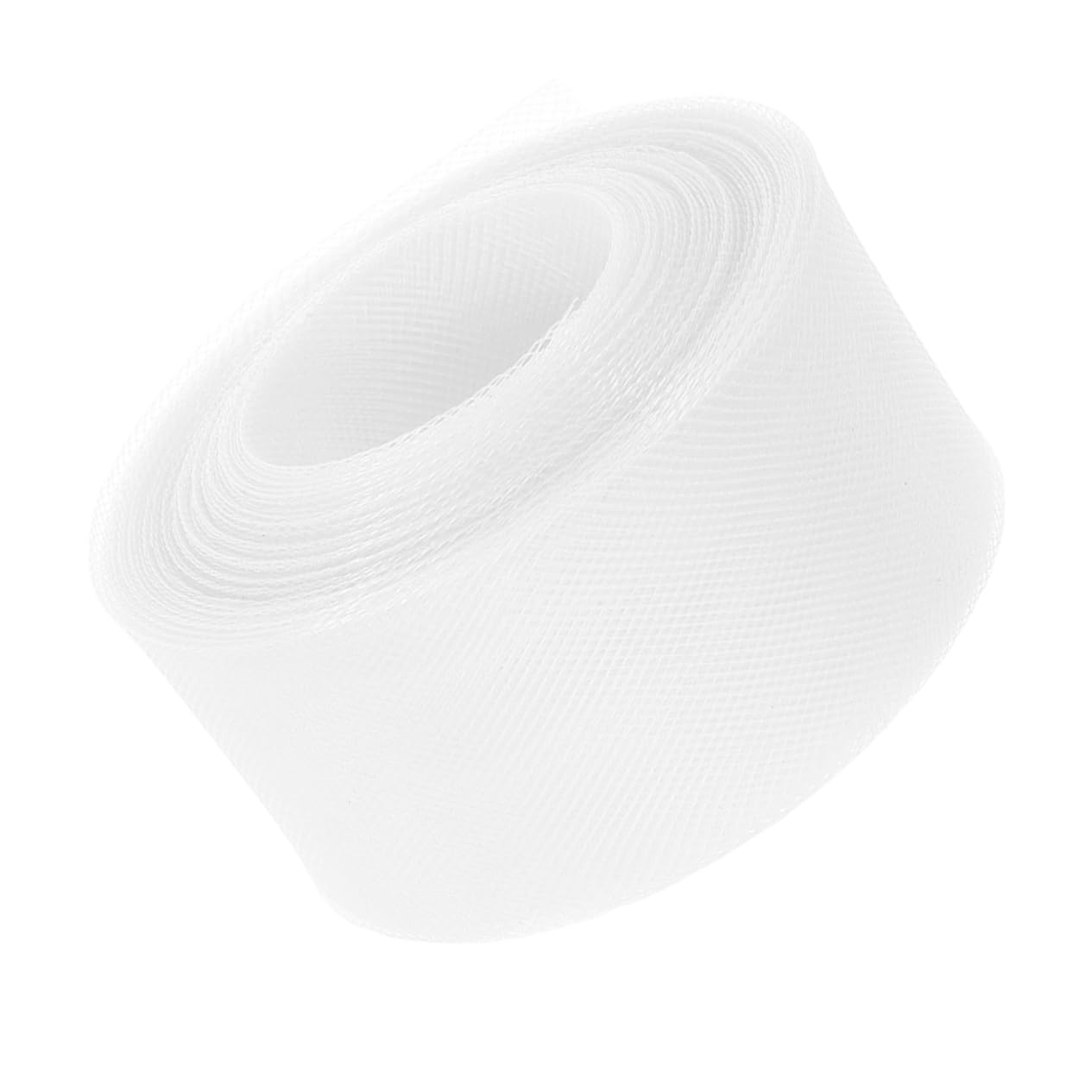 Veemoon Elastic Mesh Band Wide Horsehair Braid for Wedding Gowns Dance Dressmaking Soft Polyester Trim for Sewing Craft Projects