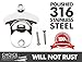 Choice Marine 316 Stainless Steel Wall Mounted Bottle Opener with Mounting Screws | Rust proof Beer Bottle Opener for Bars, Patios, Boats, KTV, Hotels | Beer Opener Wall Mount, Pack of 1, Silver