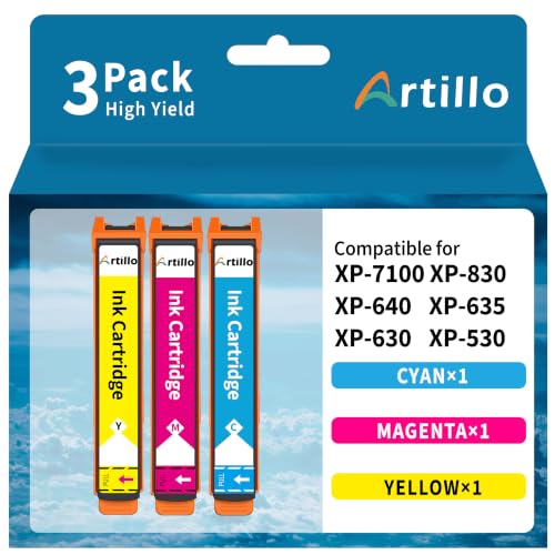 Image of Remanufactured Replacement for Epson 410 color Ink Cartridge 410XL 3 Pack