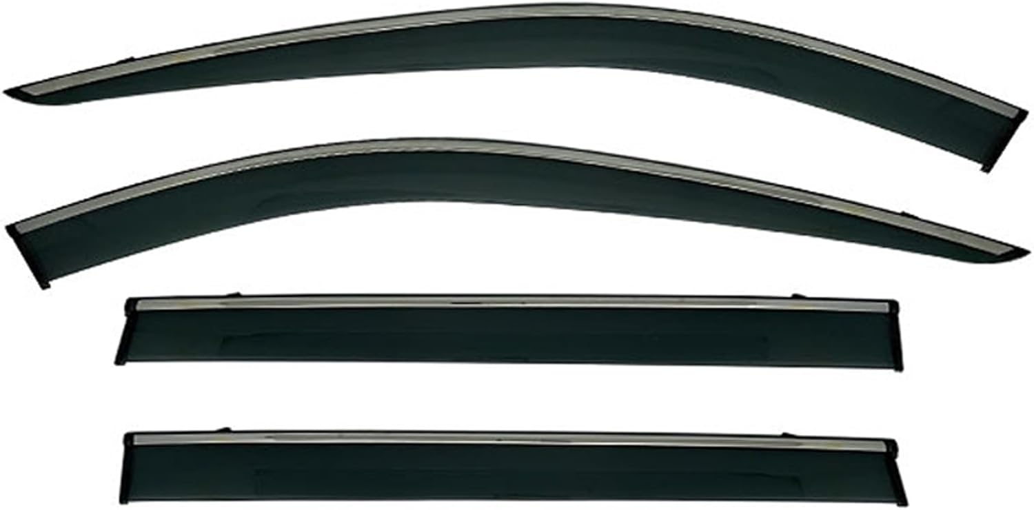 Window Visors for Buick Envision S GS MK2 2020-2025,Tape-on Side Window Deflectors Extra Durable Vent Shade Visor Rain Guards Exterior Car Accessories - 4 pcs