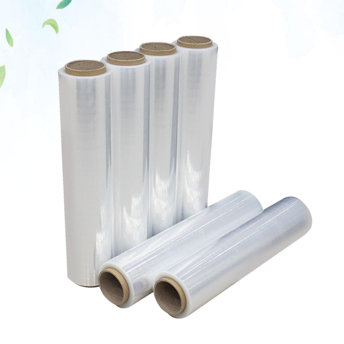 OSALADI 1 Rolle Selbstklebende Stretchfolie Transparent 160m aus Lldpe mit Perfektem Verschluss für Möbelverpackung und Schutz von Haushaltsgegenständen