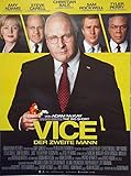 Vice - Der zweite Mann - Christian Bale - Filmposter A3 