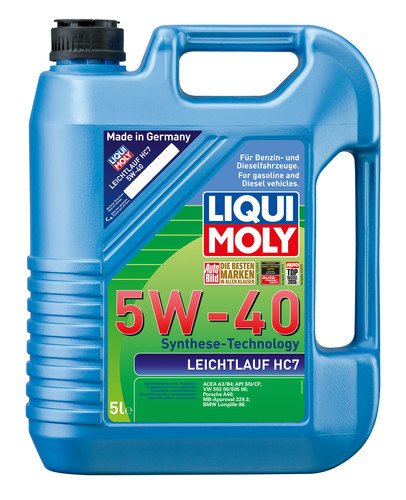 Liqui Moly Sorunsuz çalışan HC7 Motor Yağı 5W-40 5L