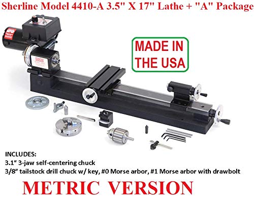 Amazon.com: Sherline 4410A Metric Version 17
