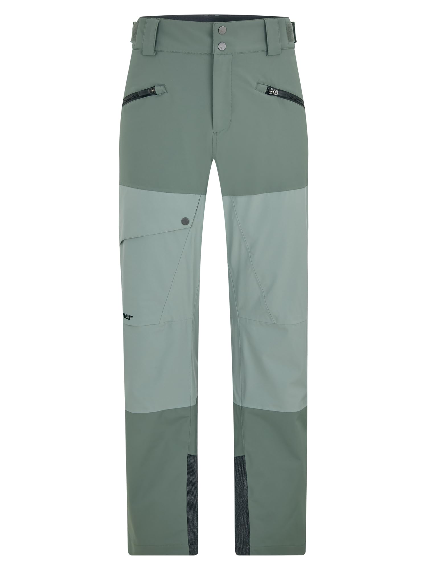 Ziener Herren Ski-Hose Freeride PFC frei Wolle wattiert Tiffin
