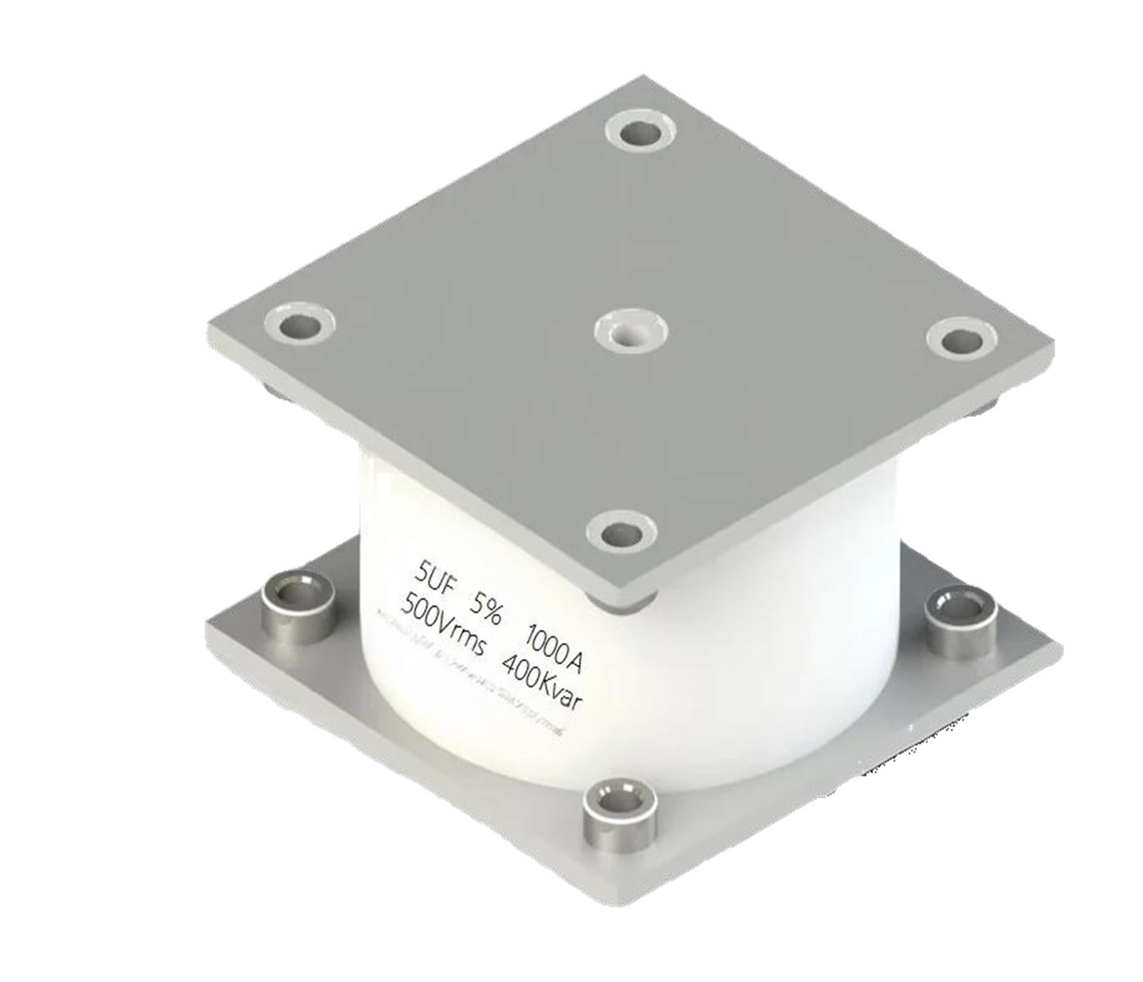 KSZHZYMGX DCC-5H 5UF 500V 1000A 400KVAR Current Resonant Capacitor 78 * 78 * 34MM