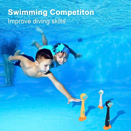 Image of Summer Pool Toys Underwater Diving Games Dive Sticks Duck 3-Pack