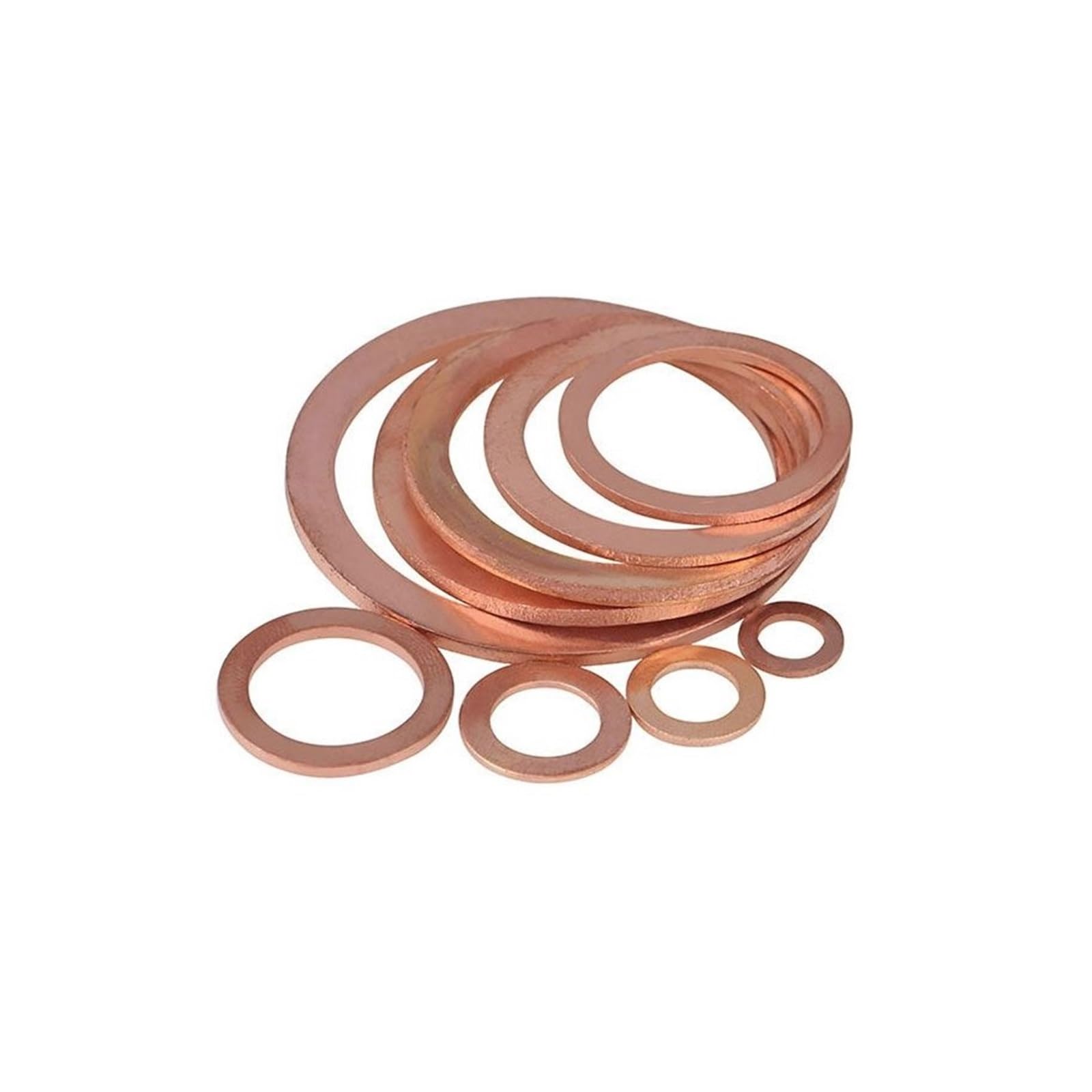 Arandelas de cobre, Anillos de sellado cobre Junta Arandela plana DIN 7603A | M13x17x2-25pc