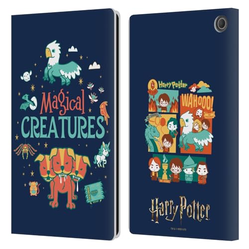 Harry Potter étui portefeuille en cuir compatible Amazon Fire Max 11 2023
