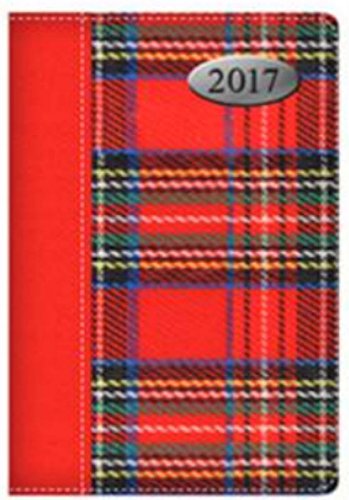 Tallon 2017 Poche Tartan Tissu rembourré Agenda civil par Semaine – 1835 Rouge Tallon 2017 Poche Tartan Tissu rembourré Agenda civil par Semaine – 1835 Rouge