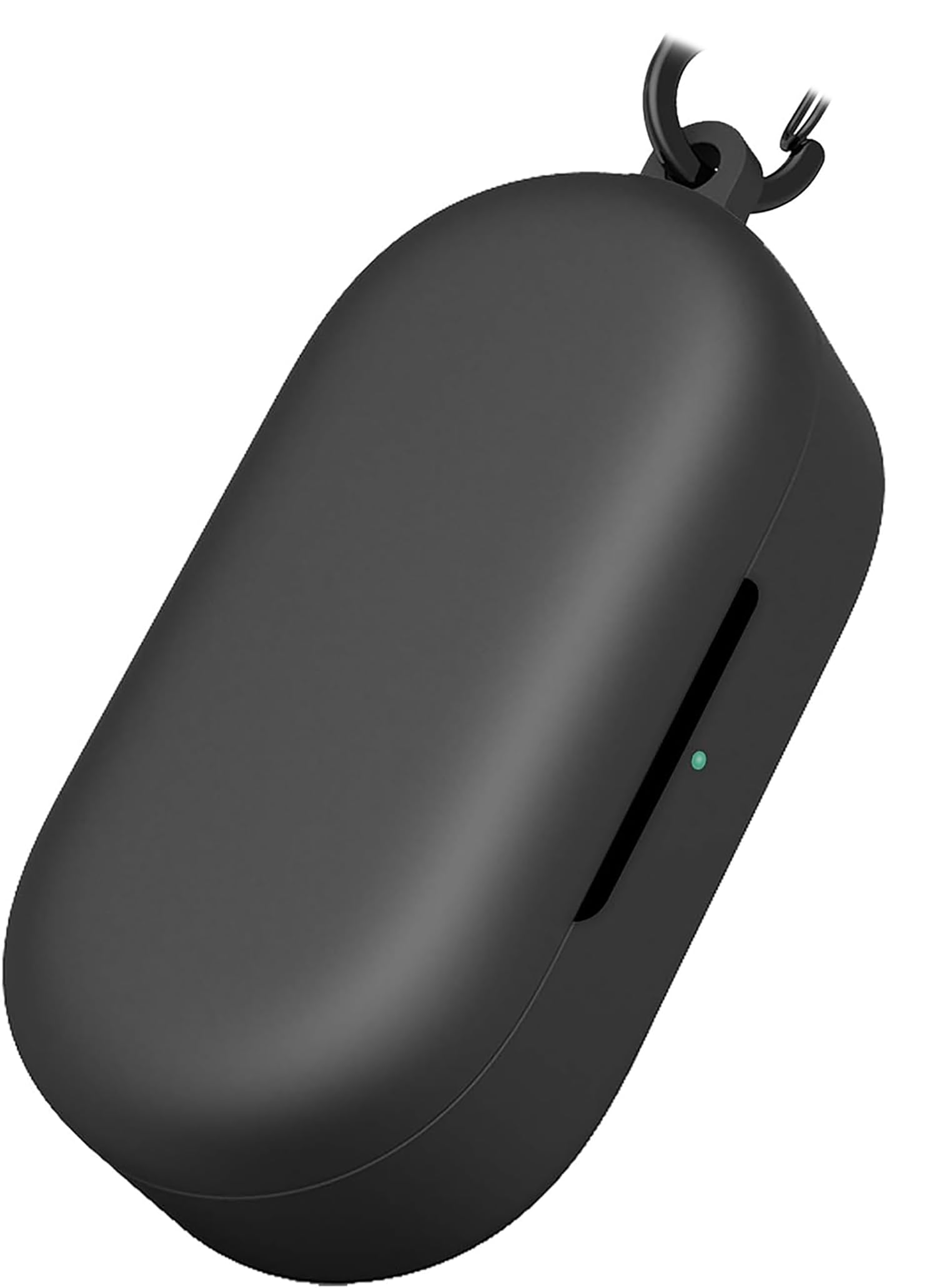 Naomo Silicone Case for TOZO T12, Soft and Flexible, Scratch/Shock Resistant Silicone Cover for TOZO T12 Headphones (Black)