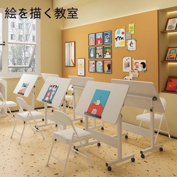 製図台 サイドテーブル 昇降式 キャスター ノートPC台 Amazon｜製図台 サイドテーブル 昇降式 キャスター ノートPC台 介護用