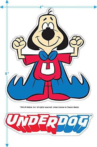 Popfunk Classic Underdog Distressed Logo Retro Cartoon T Shirt3