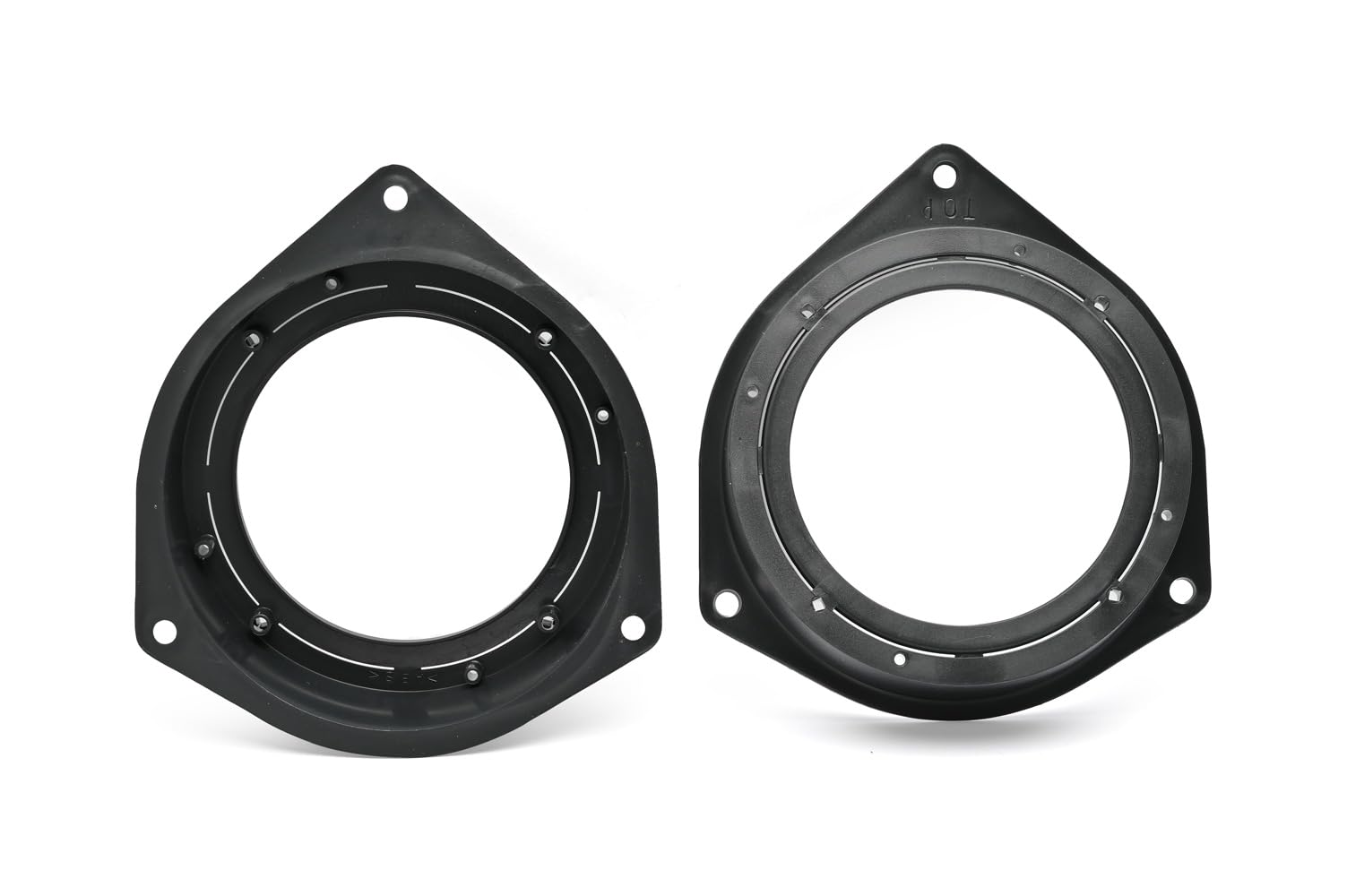 Kit 4 Casse ALPINE SXE-1725S + SXE-1025S per Fiat Punto (188)/ Grande Punto (199)/EVO con 2 Supporti Anteriori, 2 Supporti Posteriori e 4 Connettori