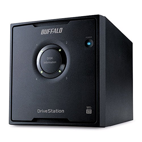 Image of BUFFALO DriveStation Quad 4-Bay 16TB (4x4TB) TAA Desktop External Hard Drive USB 3.2