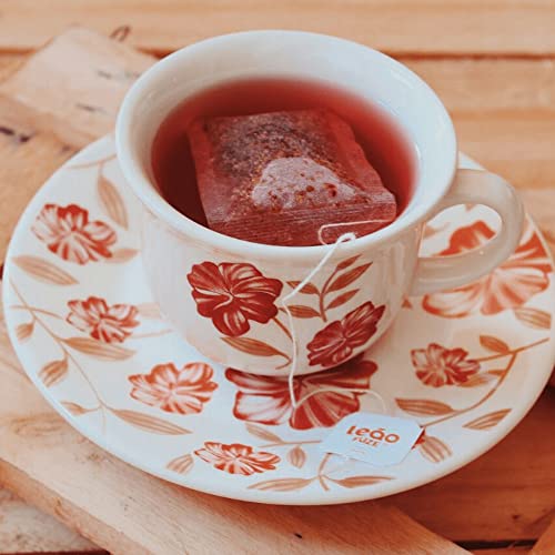 Leão Cha Leao Hibisco Rosa Silvestre E Amora