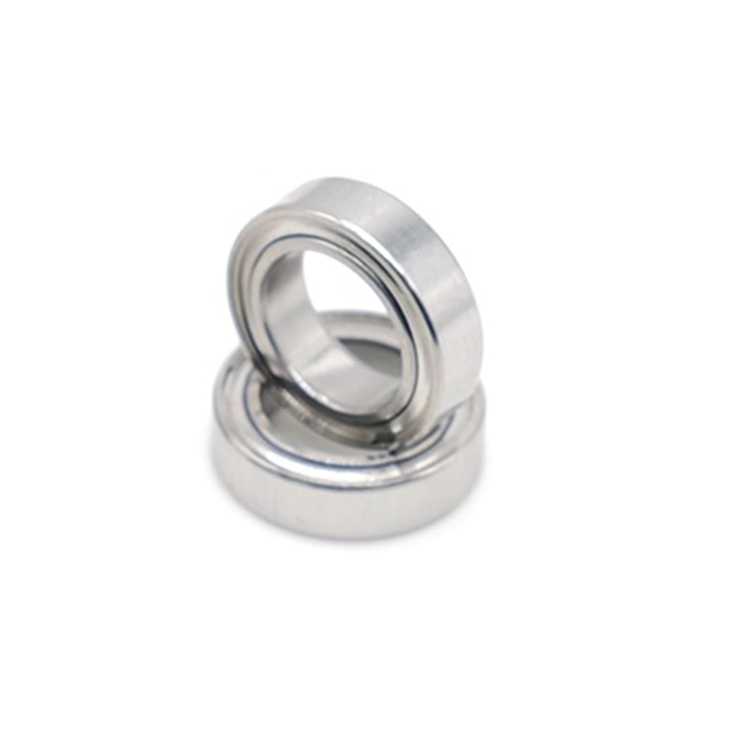 SMR128ZZ CB 8x12x3.5mm (2pcs) ABEC-7 Stainless Steel Hybrid Ceramic Bearing DDL-1280ZZ High Speed ​​Miniature Ball Bearing
