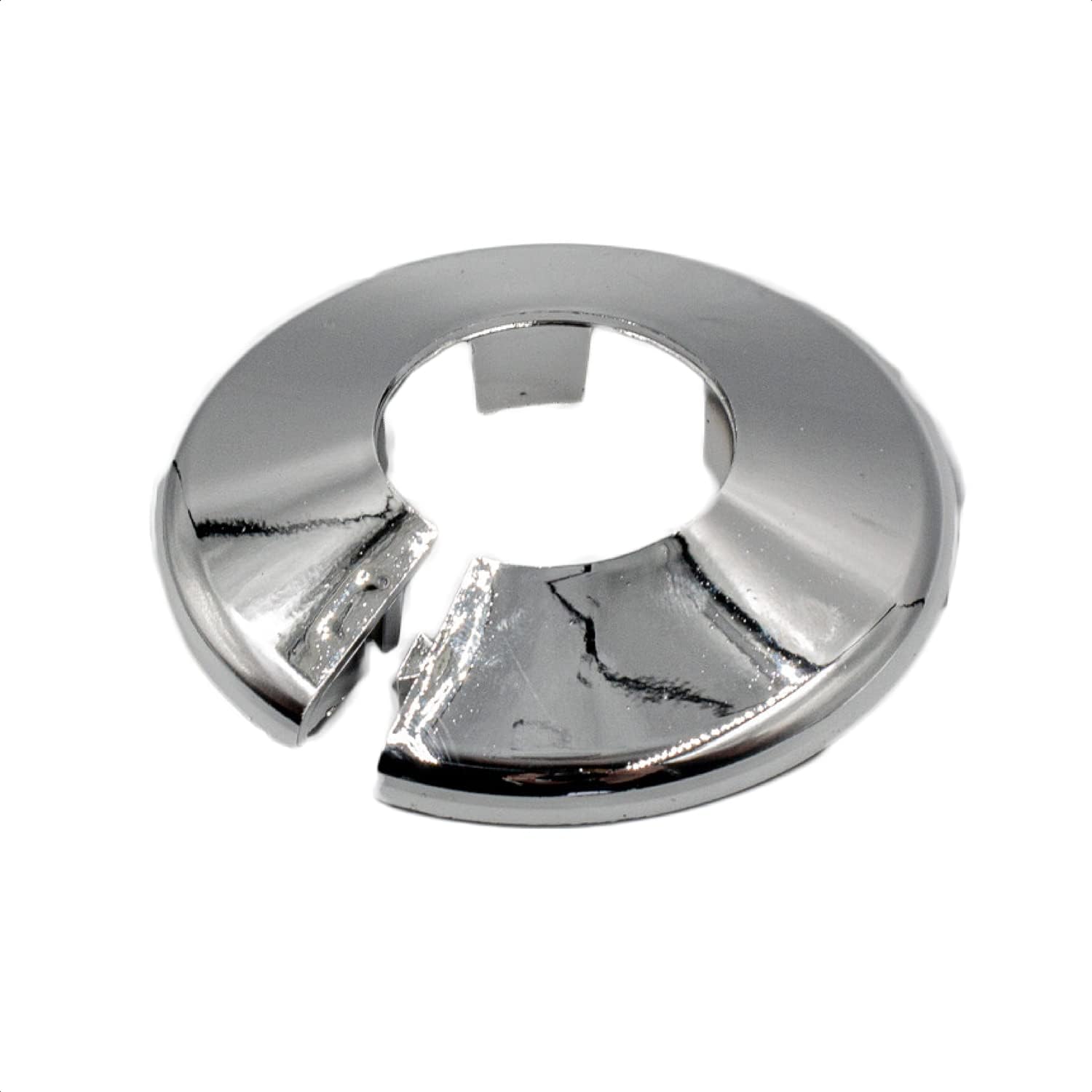 TALON x 2 Chrome 18mm Pipe Cover/Collar/Rad ring for 18 mm pipe