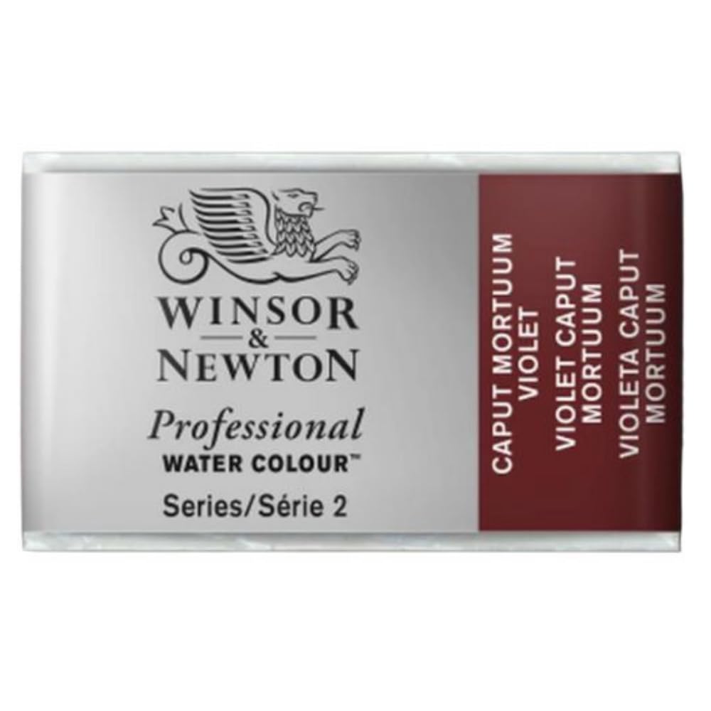Winsor & Newton Professional Water Colour Paint Whole Pan, Caput Medium Violet