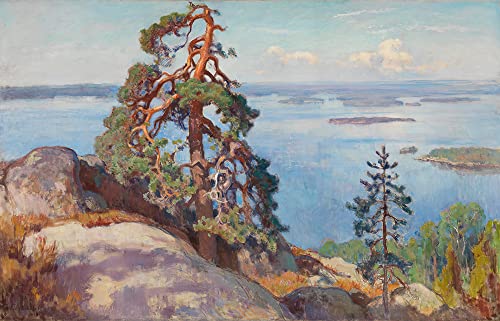 ArtDirect Landscape from Koli (1928) 10x6 UnFramed Museum Art Print Poster Ready for Framing by Eero Järnefelt (Finnish, 1863-1937)