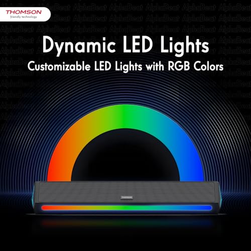 Image of Thomson 25 Watt Portable Soundbar with RGB I AlphaBeat25