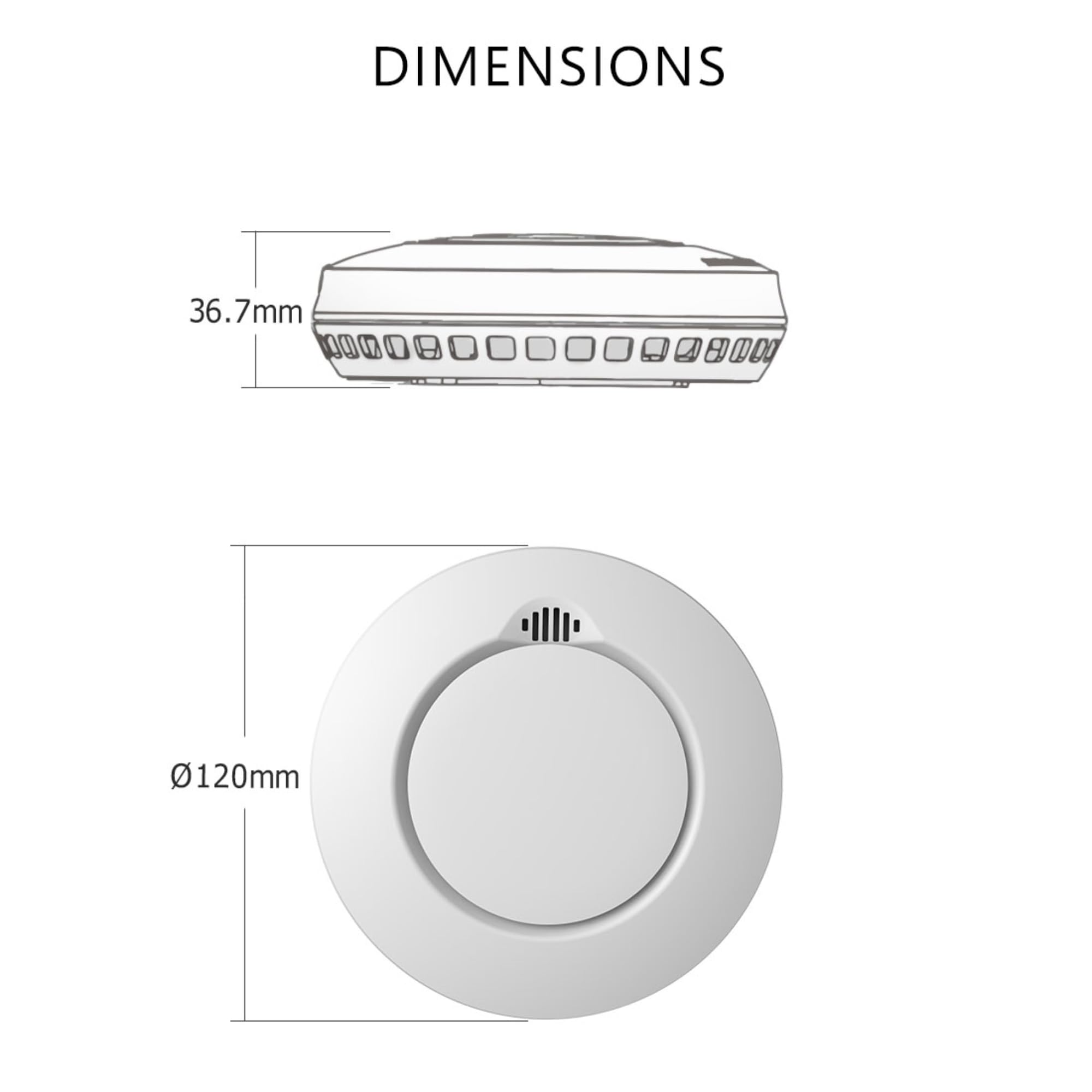 ELRO FZ5002R 2-Pack détecteurs de fumée connectables