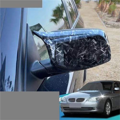 Couvercle rétroviseur intérieur BMW Série 5 et 6 E61 E63 E64 2003-2010 carbone
