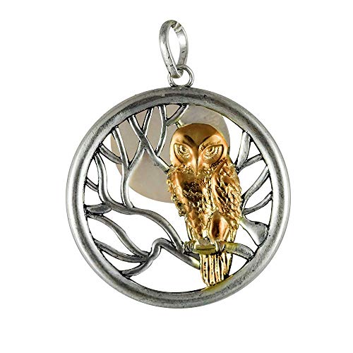 Collier hibou ésotérique Sabbat Sentinel au quotidien pour vos rituels