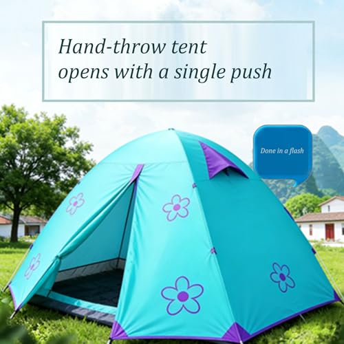 Carpa pop-up automática cuadros color 200x200x125cm miniatura 3