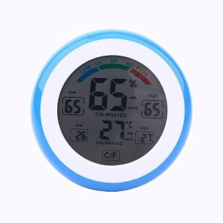 LILIKY Indoor Thermometer Hygrometer, Digital Humidity Gauge with LCD Display Temperature Humidity Monitor for Home Office Baby Room Suitable for Indoor use