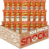 Baked, Cheetos Crunchy, 0.875 Ounce (Pack of 104)