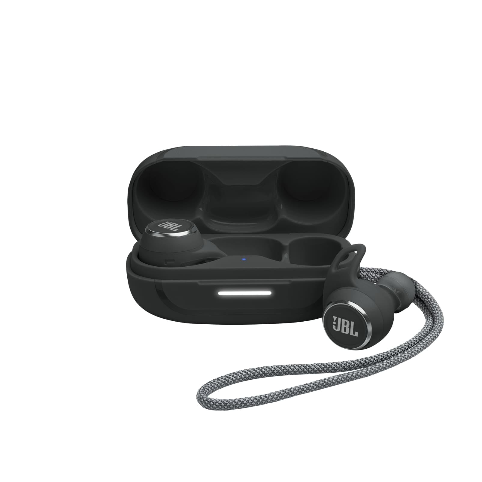 Écouteurs de sport intra-auriculaires JBL Reflect Aero, sans fil avec réduction du bruit, étanche, autonomie de 8 heures, noir