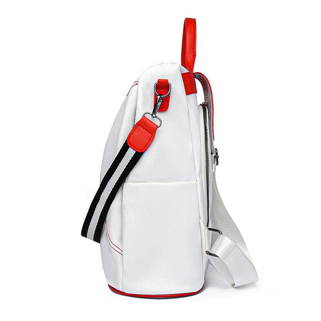 Soft Leather PU Backpack Women's Outdoor Travel Backpack Ladies Casual Anti-theft Bag Dual-purpose Women's Bag