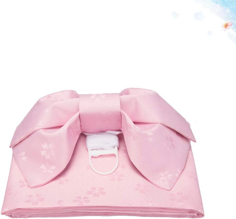Amosfun Japanese Kimono Bow Belt Yukata for Ladies