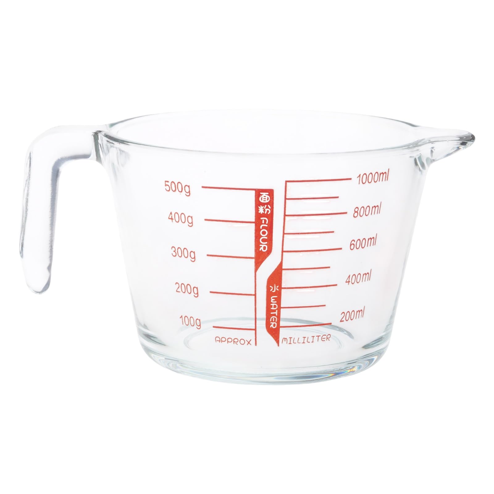 Hredyqw Glass Measuring Cup With Markings For Baking Cooking And Mixing Large Capacity Kitchen Essential
