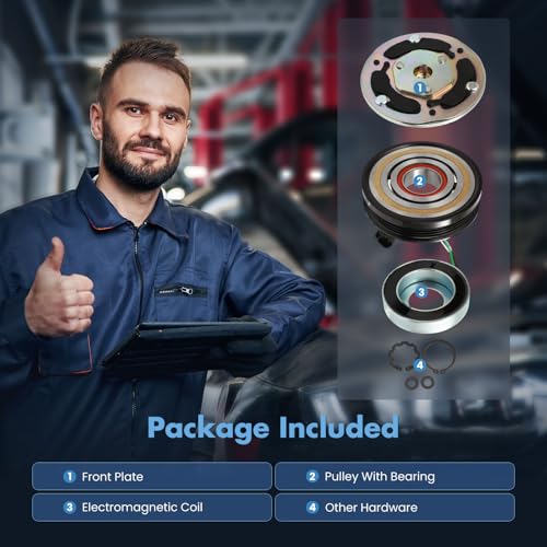 Image of ECCPP AC Compressor Clutch 2019-2024 for Ford Edge for Transit Connect 2.0L