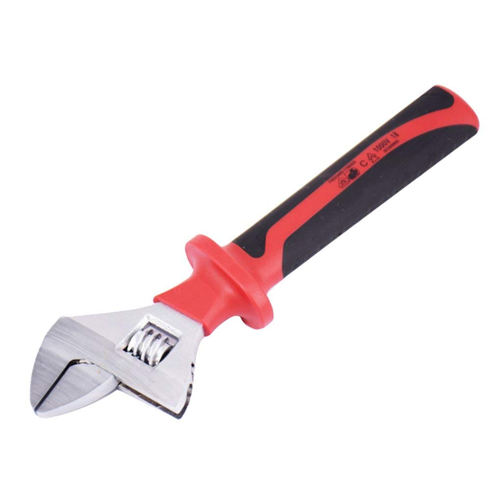 Llave inglesa ajustable (1000 V, pinza de bloqueo, gancho y llave de bloqueo), 0-32mm, 1