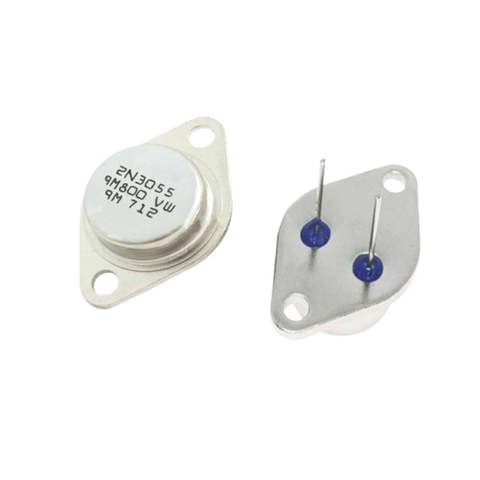 Transistor 2N3055 TO-3 NPN 60V lot de 5 pièces pour amplificateur audio