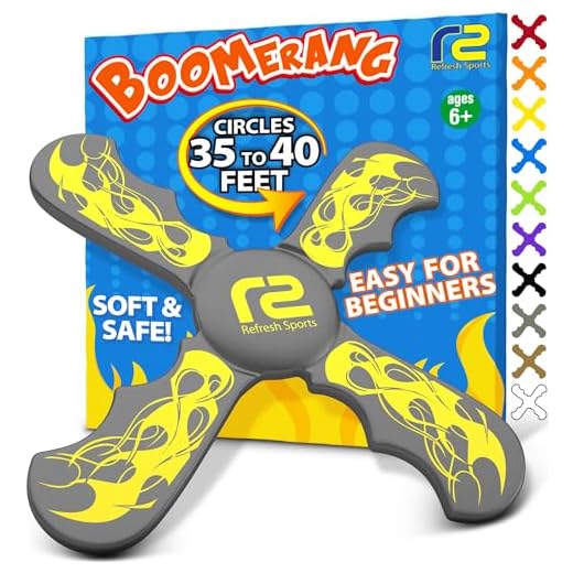 Boomerang Flying Toys For Kids 8-12: Spinning Flying Toys for Boys - Flying Spinner Toy, Flying Helicopter Toy, Flying Orb Toy for Kids Ages 8-10 Years Old - Flying Disc Toy for Outdoor Fun Boy Toys