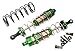 C31547GREEN Alloy Machined HD Big Bore Shocks (2) 122mm for 1/8 Scale Off-Road