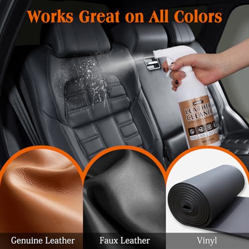 LISRUX Leather Cleaner & Conditioner Kit