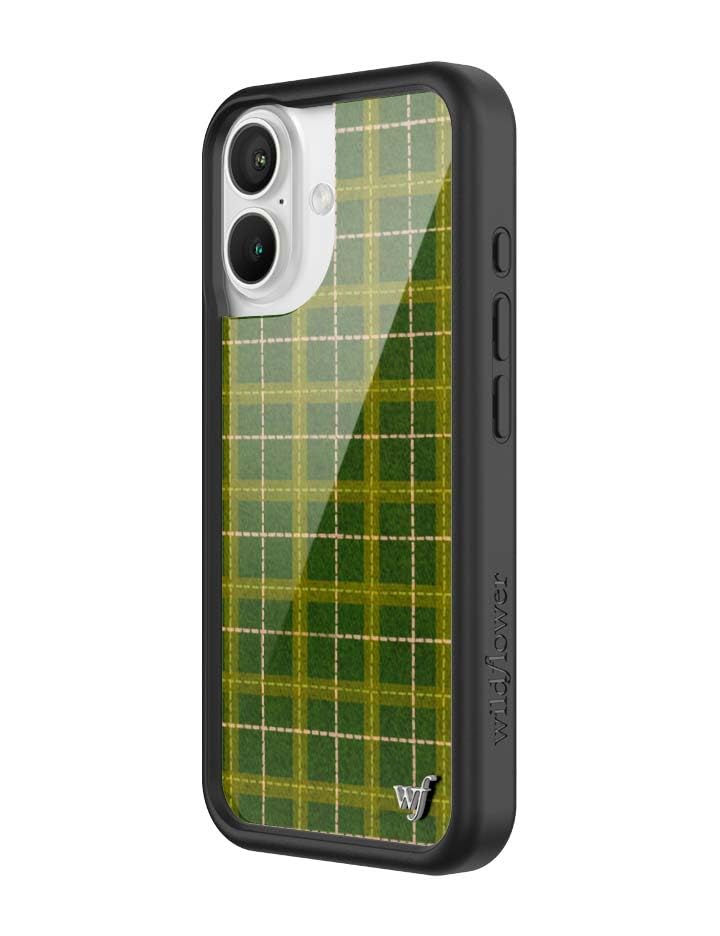 Image of Wildflower Cases - Compatible with iPhone 16 | Protective Black Bumper, 6.5ft Drop Test Certified, Women Owned Small Business | Olivia Neill