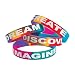 Fun Express Watercolor Rubber Bracelets - 24 Pieces - Educational and Learning Activities for Kids